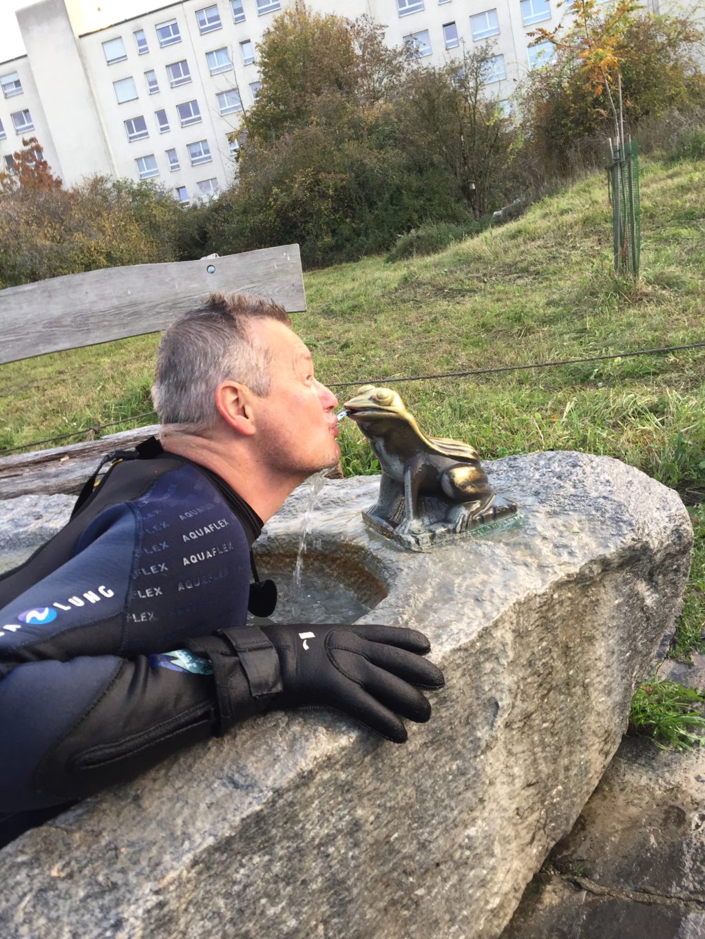 Vorarbeiten für den Naturschutztag - Biotop Am Stausee, 24.u.30.Okt.2020 (© NVVB)