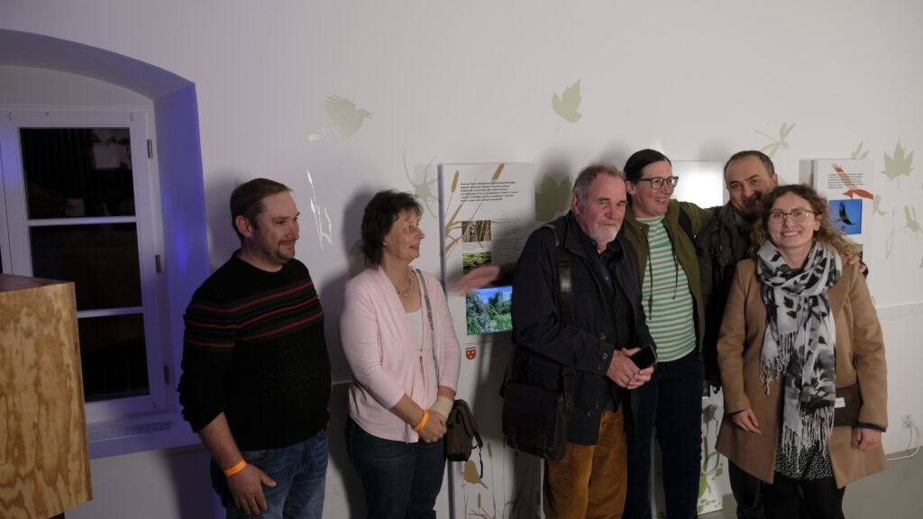 Naturporträt Birsfelden "Biotop Am Stausee"- Vernissage «Wildes Baselbiet», 22. Oktober 2021 © Museum.BL, Liestal