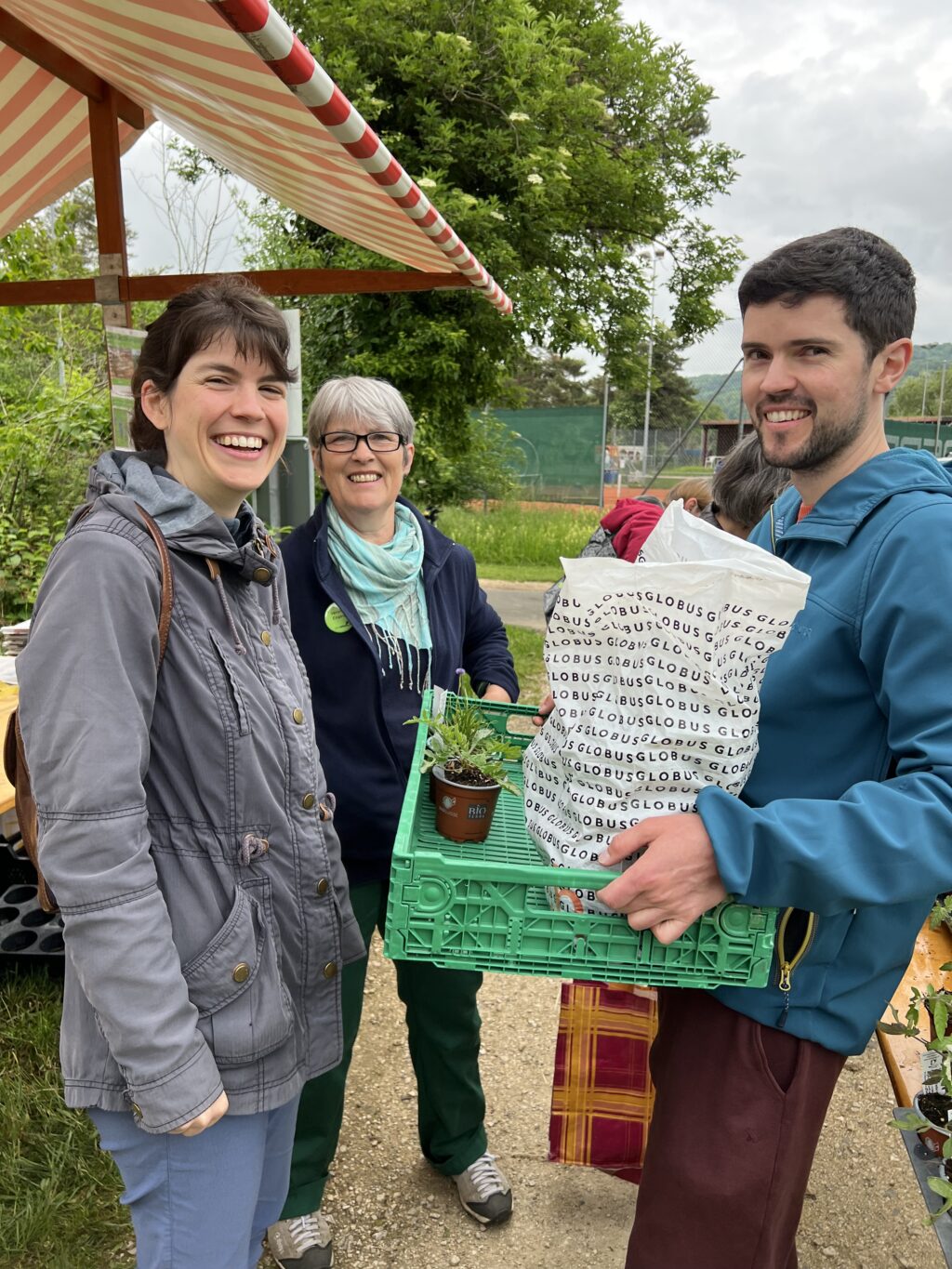 Wildpflanzenmarkt - Biotop Am Stausee, 13. Mai 2023 (© NVVB)