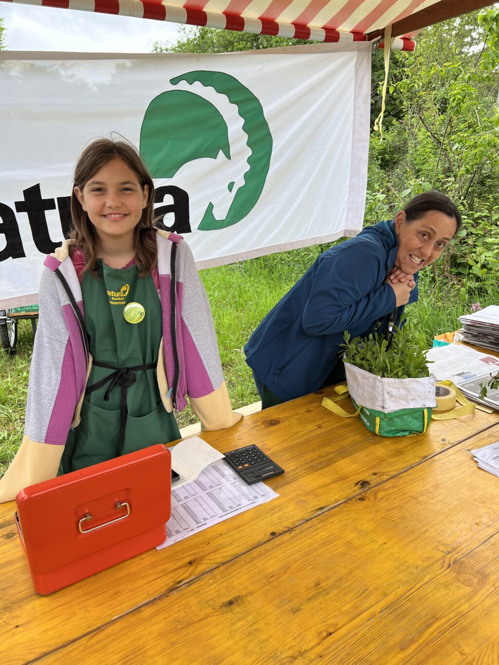 Wildpflanzenmarkt - Biotop Am Stausee, 13. Mai 2023 (© NVVB)